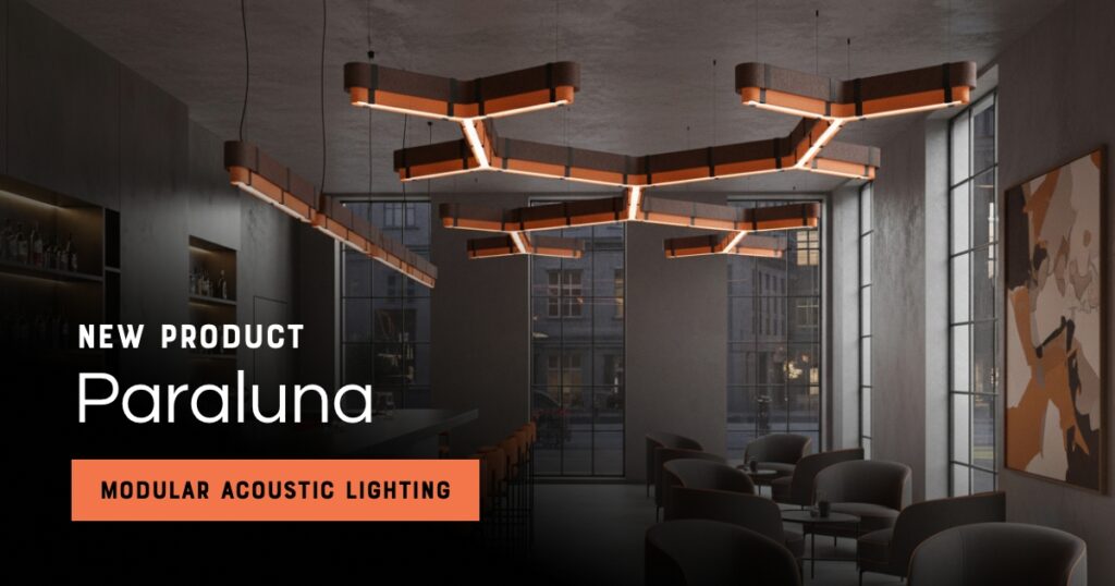 Acoustic Modular Lighting